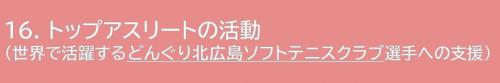 使途選択（16どんぐり北広島ソフトテニスクラブ）