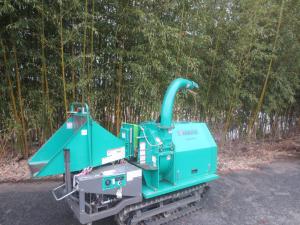 中型竹粉砕機