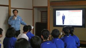 長田社長による取り組み説明