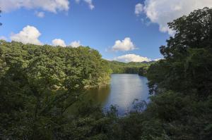 聖湖キャンプ場周辺の景色