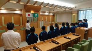 役場見学②