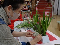 活花実演2