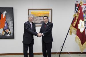 退任辞令交付式２