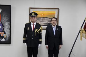団長就任辞令交付式１