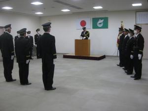 辞令交付式１