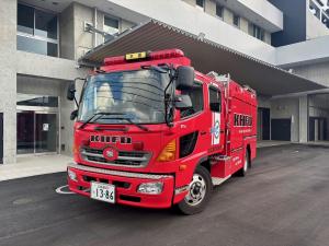 水槽付消防ポンプ自動車
