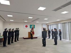 団幹部辞令交付