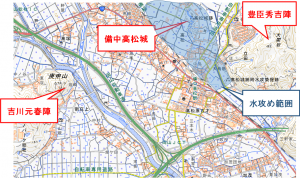岡山県地図