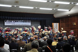 公演　壬生小学校子供田楽団