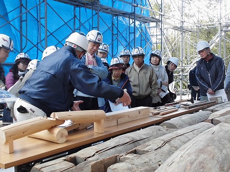 建築士のお話に興味津々です