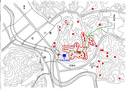 古墳周辺地図